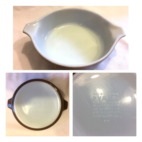 Pyrex WOODLAND 3 Piece Nesting Casserole Dishes Bowls - Picture 7 of 7